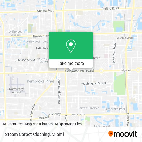 Steam Carpet Cleaning map