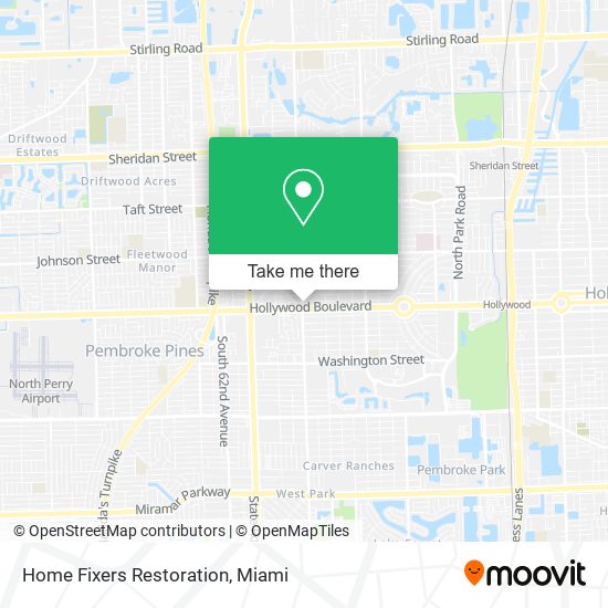 Mapa de Home Fixers Restoration