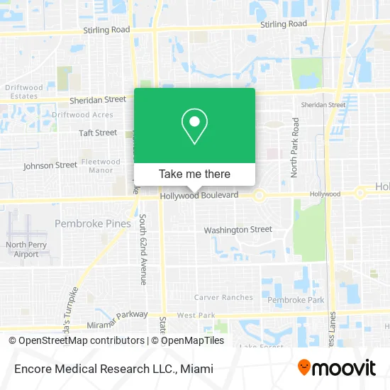 Encore Medical Research LLC. map