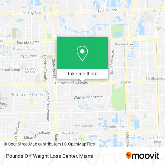 Pounds Off Weight Loss Center map