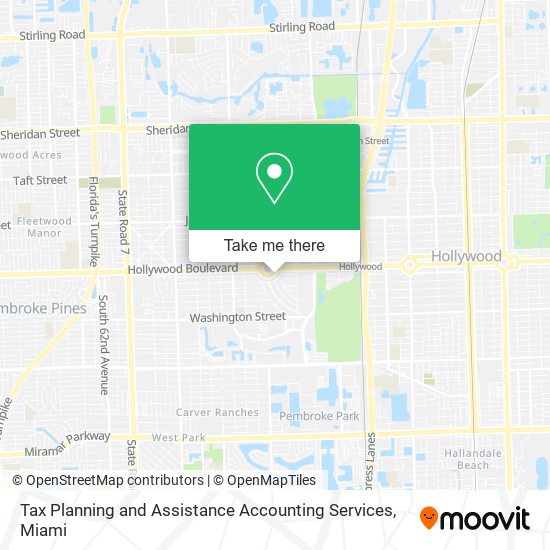 Mapa de Tax Planning and Assistance Accounting Services