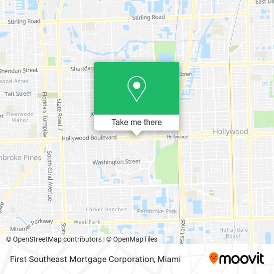 Mapa de First Southeast Mortgage Corporation