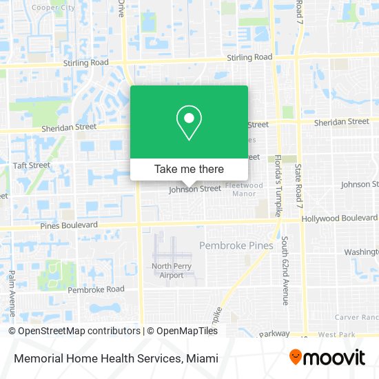 Mapa de Memorial Home Health Services
