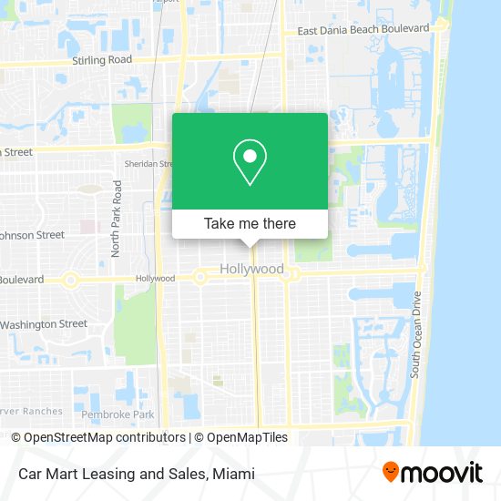 Car Mart Leasing and Sales map