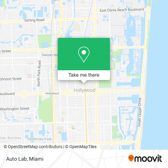 Auto Lab map