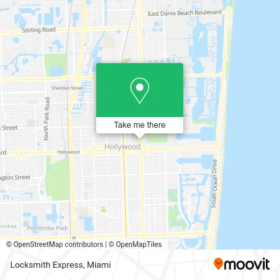 Locksmith Express map