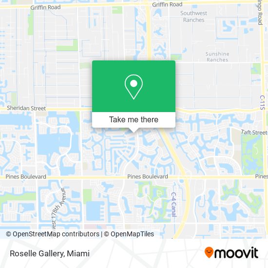 Roselle Gallery map