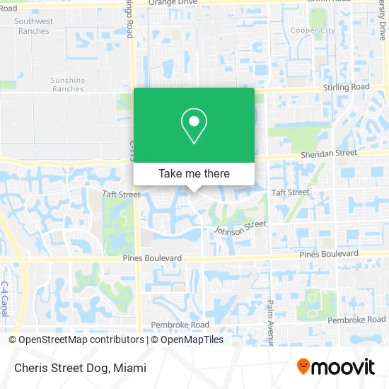 Cheris Street Dog map