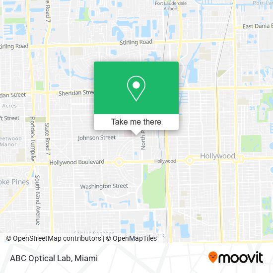 ABC Optical Lab map