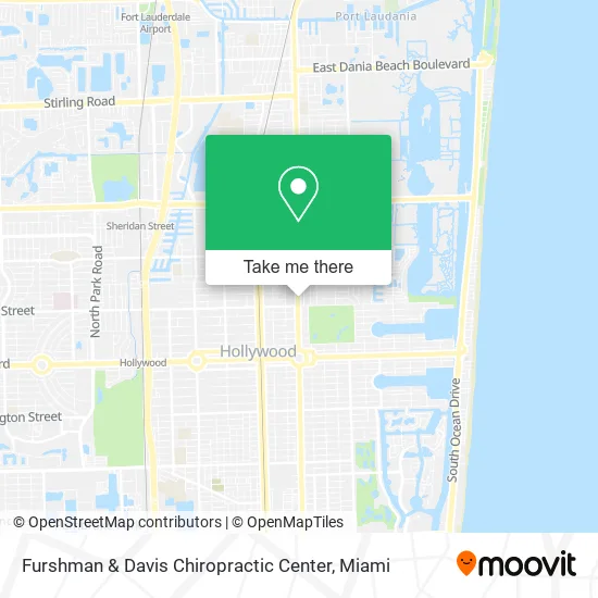 Furshman & Davis Chiropractic Center map