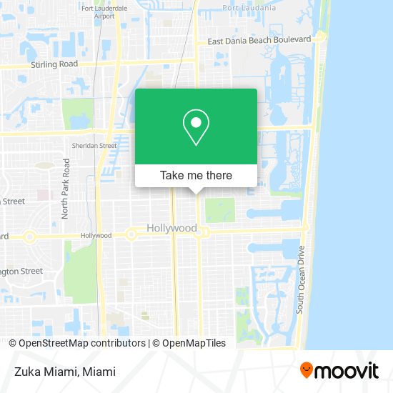 Zuka Miami map