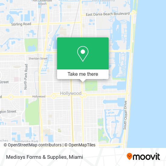 Medisys Forms & Supplies map