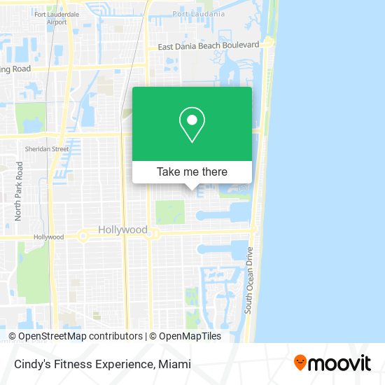 Mapa de Cindy's Fitness Experience