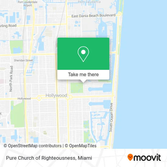 Pure Church of Righteousness map