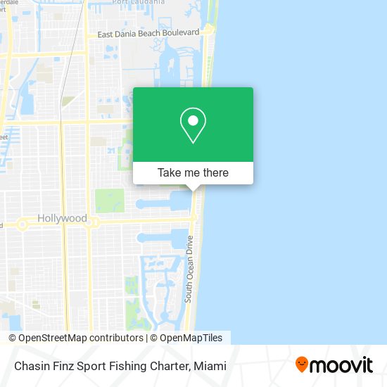 Chasin Finz Sport Fishing Charter map