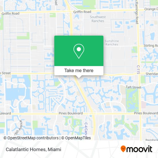 Calatlantic Homes map