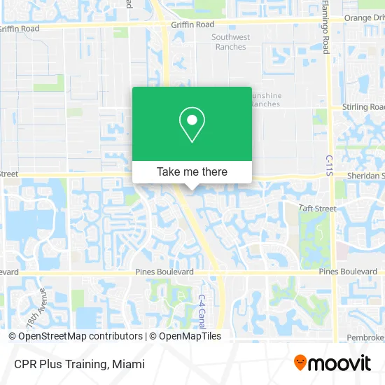 CPR Plus Training map