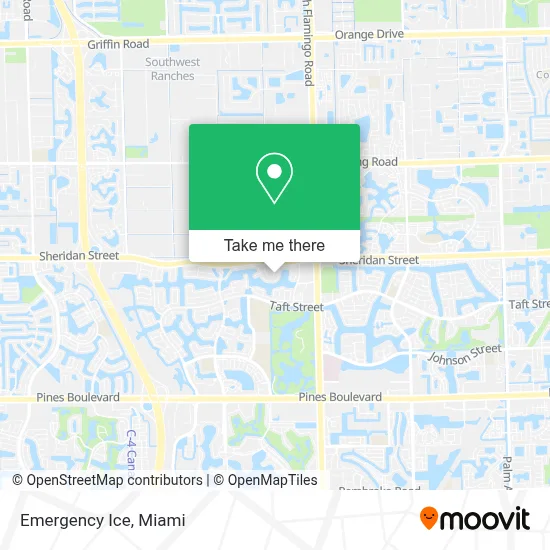 Emergency Ice map