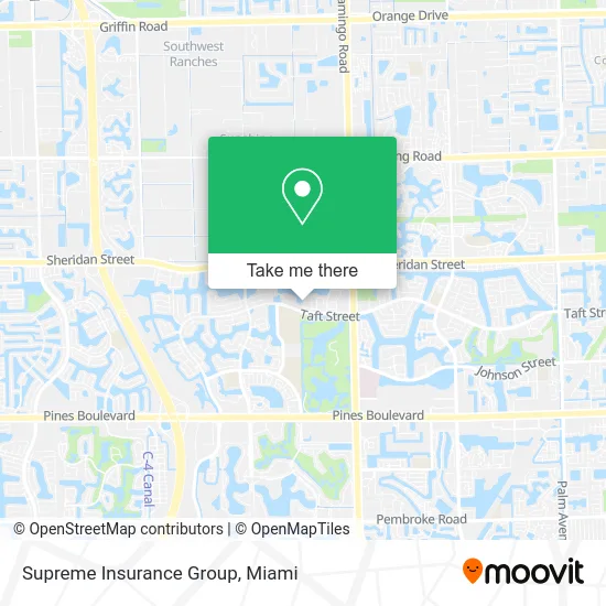 Supreme Insurance Group map