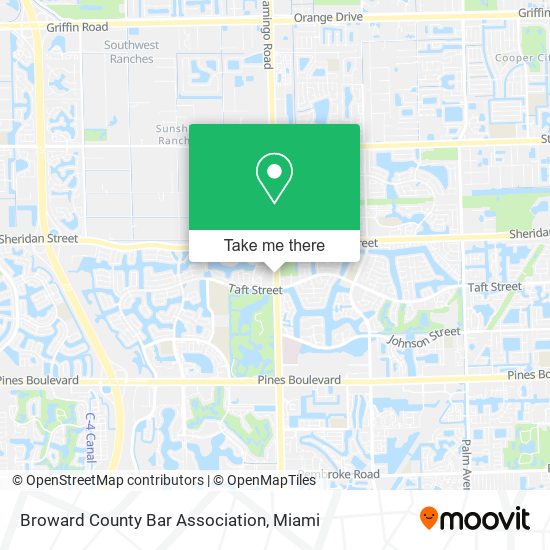 Mapa de Broward County Bar Association