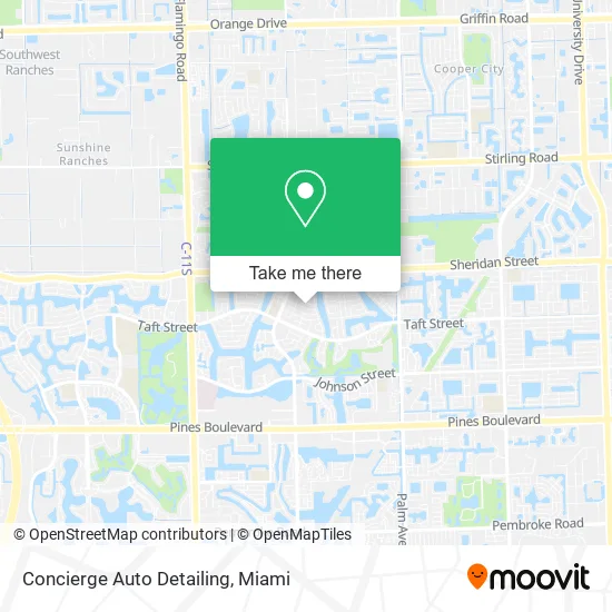 Concierge Auto Detailing map
