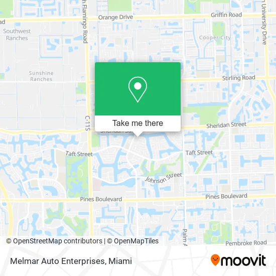 Melmar Auto Enterprises map