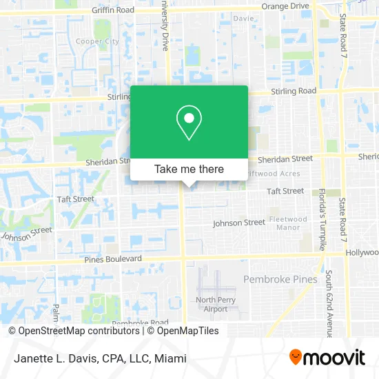 Janette L. Davis, CPA, LLC map