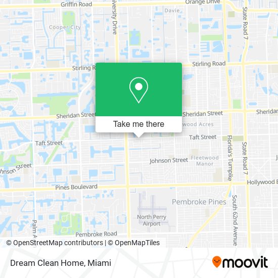 Mapa de Dream Clean Home
