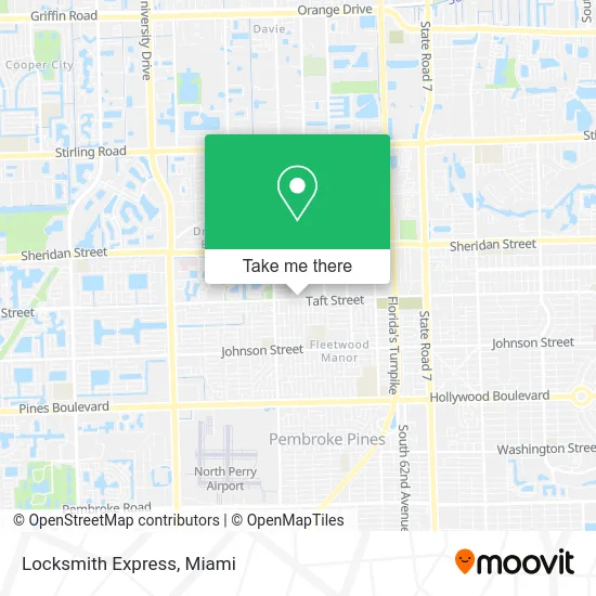 Locksmith Express map
