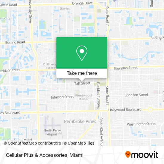Cellular Plus & Accessories map