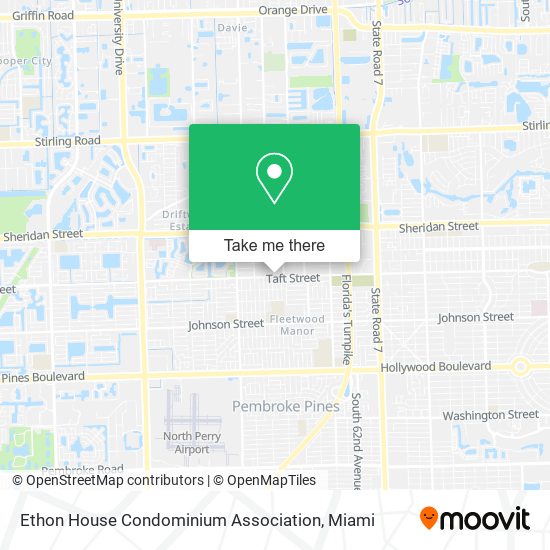 Ethon House Condominium Association map