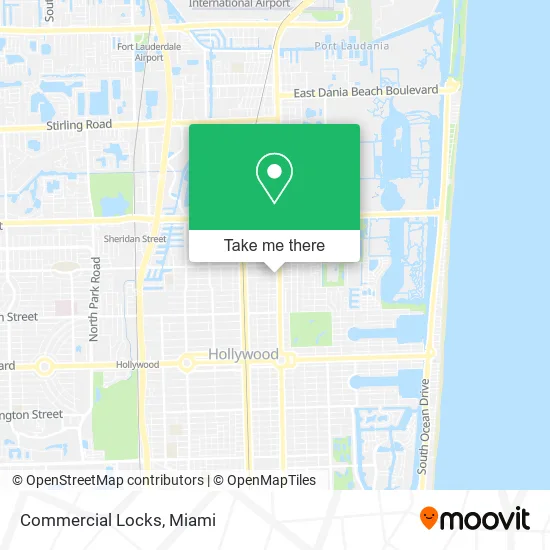 Commercial Locks map