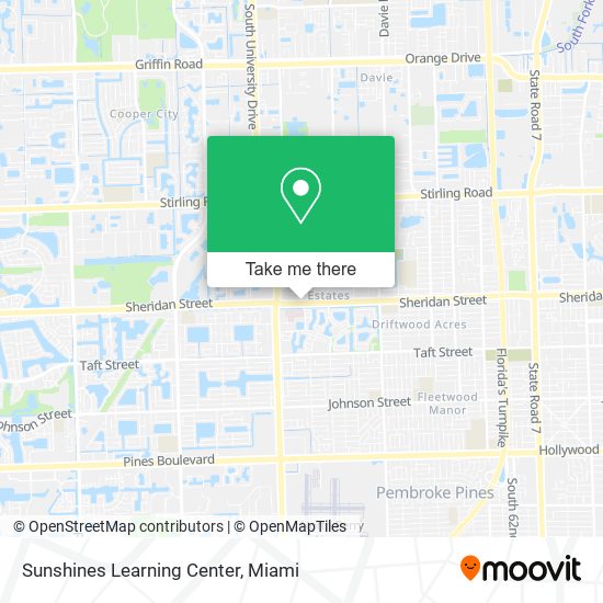 Mapa de Sunshines Learning Center