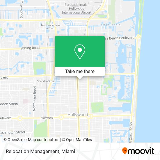 Relocation Management map