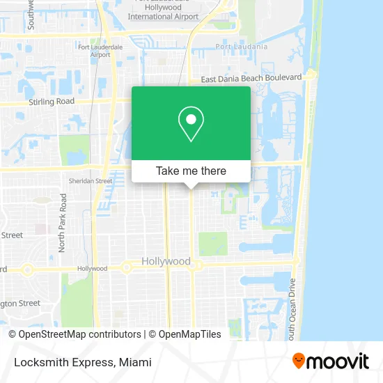 Locksmith Express map