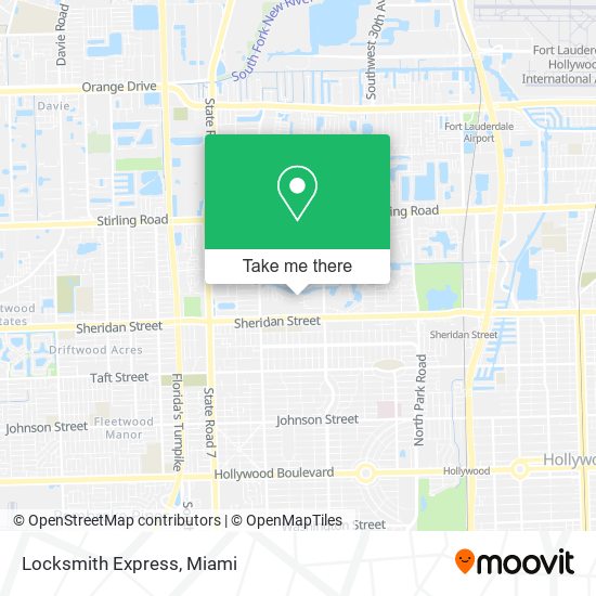 Locksmith Express map