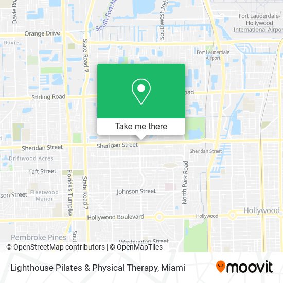 Lighthouse Pilates & Physical Therapy map