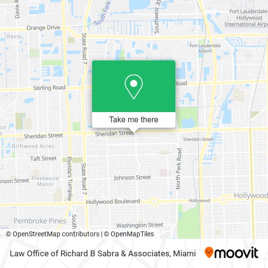 Law Office of Richard B Sabra & Associates map