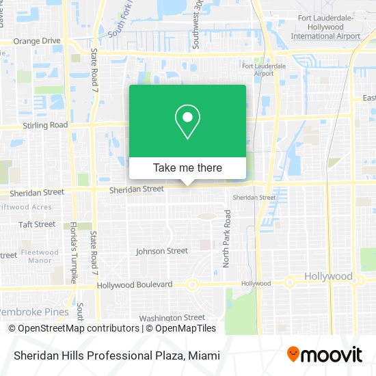 Mapa de Sheridan Hills Professional Plaza