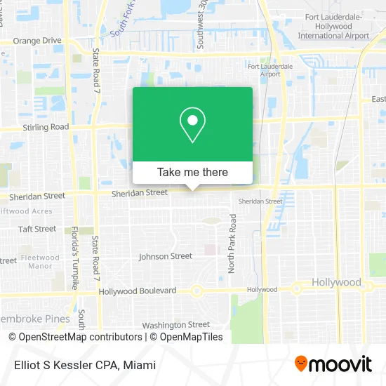 Elliot S Kessler CPA map