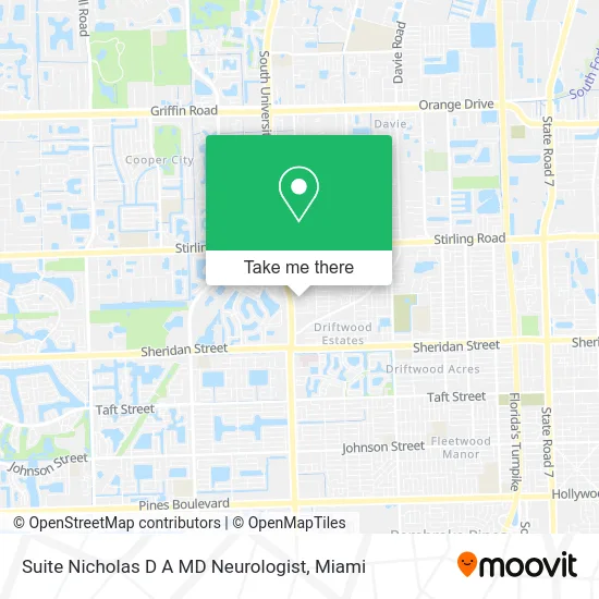 Suite Nicholas D A MD Neurologist map