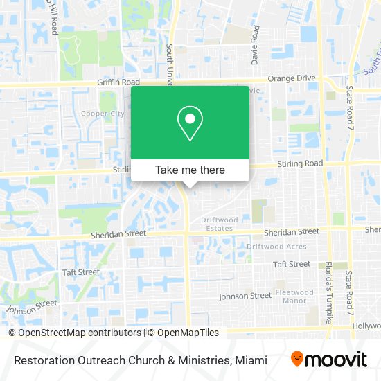 Restoration Outreach Church & Ministries map