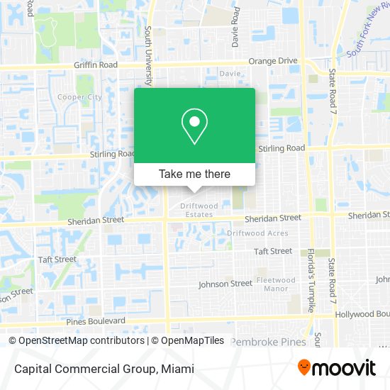 Capital Commercial Group map