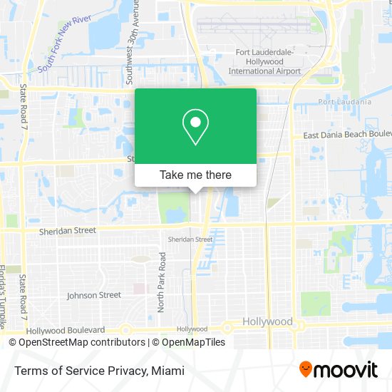 Terms of Service Privacy map