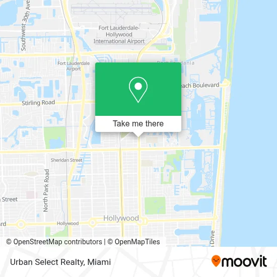 Urban Select Realty map