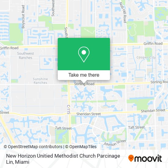 Mapa de New Horizon Unitied Methodist Church Parcinage Lin