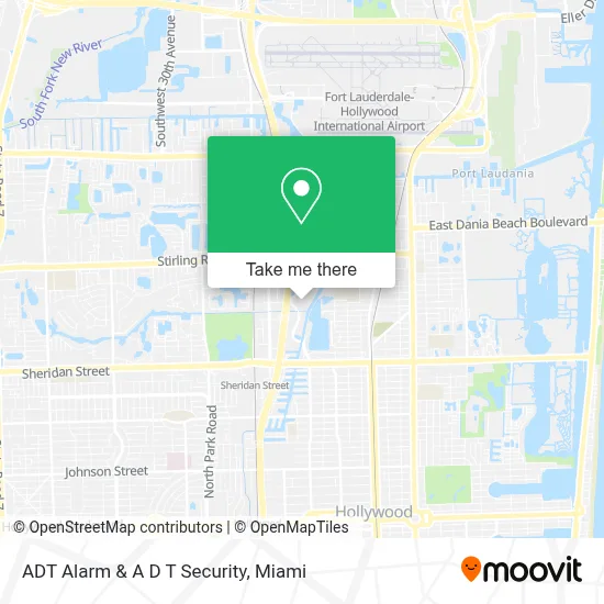 ADT Alarm & A D T Security map