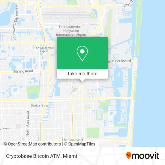 Cryptobase Bitcoin ATM map