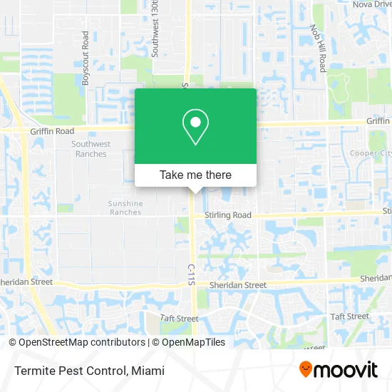 Termite Pest Control map