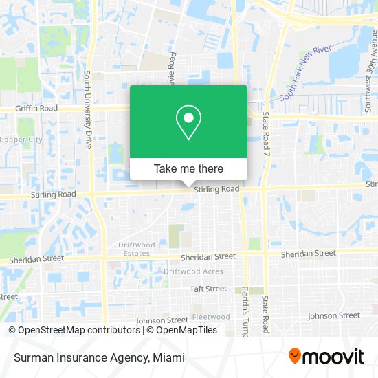 Surman Insurance Agency map